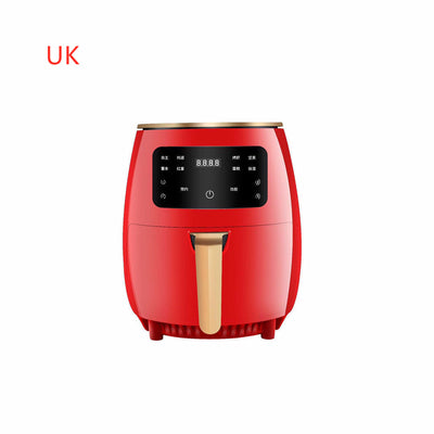 220V Smart Air Fryer without Oil Home Cooking 4.5L Large Capacity Multifunction Electric Professional-Design - Carvan Mart