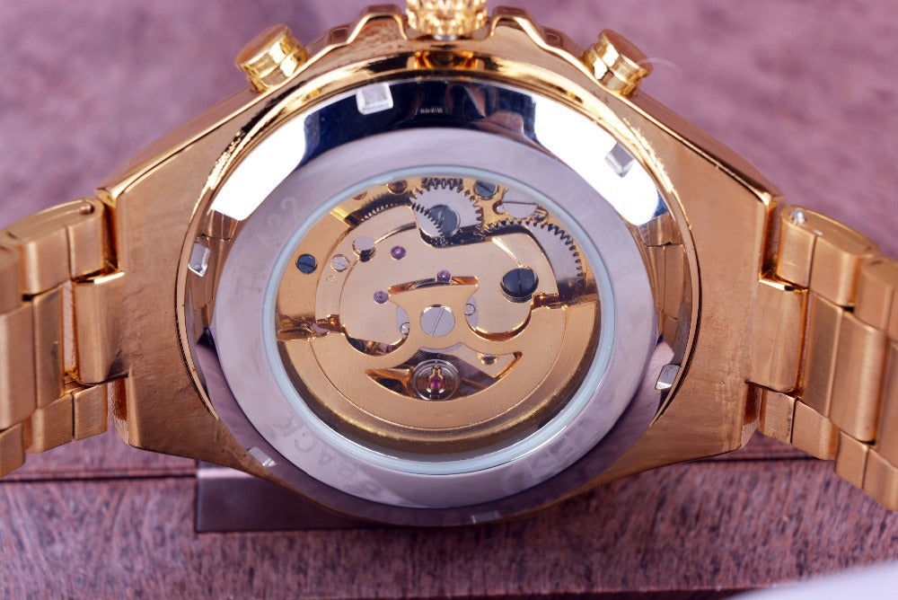 Hollow Automatic Mechanical Watch - Carvan Mart