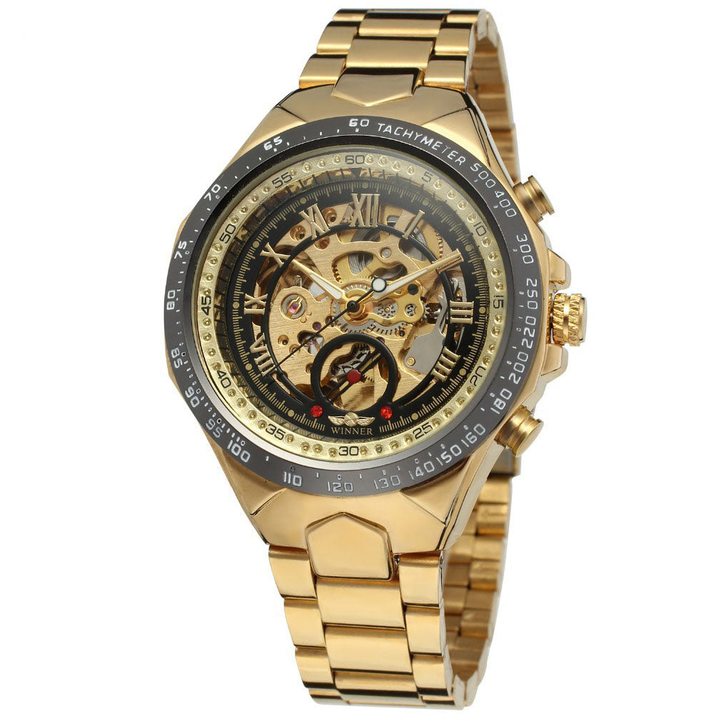 Hollow Automatic Mechanical Watch - Carvan Mart