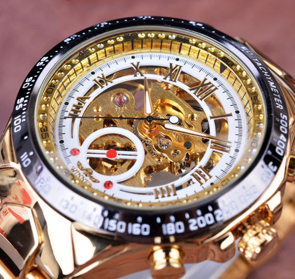 Hollow Automatic Mechanical Watch - - Men's Watches - Carvan Mart