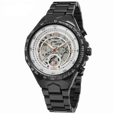 Hollow Automatic Mechanical Watch - 9 - Men's Watches - Carvan Mart