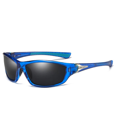 DUBERY Square Sports Style Polarized Sunglasses Men Brand Original Design Sun Glasses Male Ultralight Glasses Frame Goggles - Carvan Mart