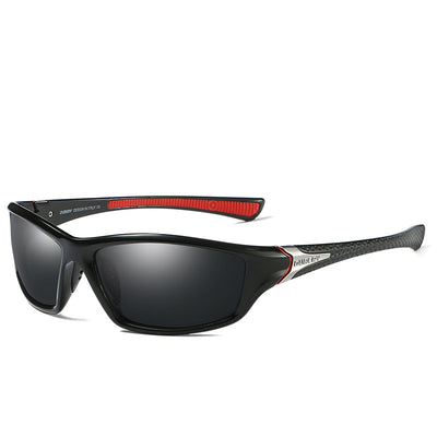 DUBERY Square Sports Style Polarized Sunglasses Men Brand Original Design Sun Glasses Male Ultralight Glasses Frame Goggles - 