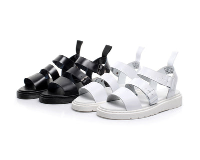 CARVAN GRYPHON PISA Leather Platform Sandals - Stylish & Comfortable - - Men's Sandals - Carvan Mart