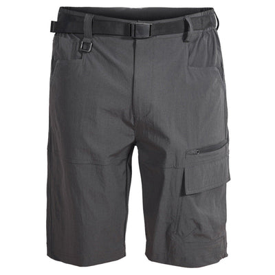 Mens Multi-Pocket Cargo Shorts Summer Outdoor Hiking Multi Pocket Quick Drying Shorts - Grey - Men's Shorts - Carvan Mart