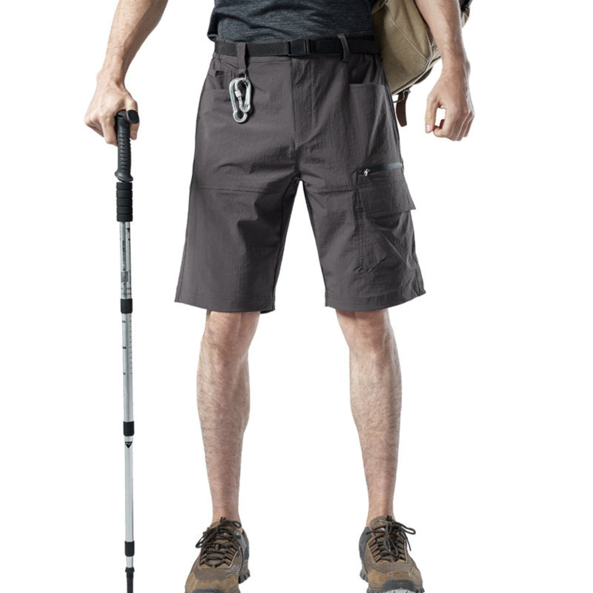 Mens Multi-Pocket Cargo Shorts Summer Outdoor Hiking Multi Pocket Quick Drying Shorts - - Men's Shorts - Carvan Mart