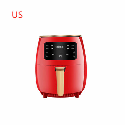 220V Smart Air Fryer without Oil Home Cooking 4.5L Large Capacity Multifunction Electric Professional-Design - Carvan Mart