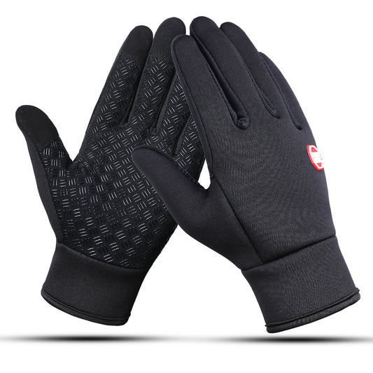 In Autumn And Winter, Warm gloves with velvet are used for cycling and skiing - Carvan Mart Ltd