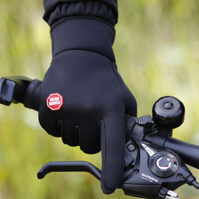 In Autumn And Winter, Warm gloves with velvet are used for cycling and skiing - Carvan Mart