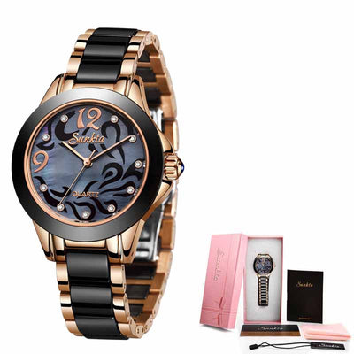 Ceramic Ladies Watches Exquisite High-end Watches - Carvan Mart