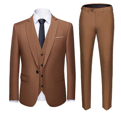 Men's Business Suits Wedding Dress Suit Set - Carvan Mart