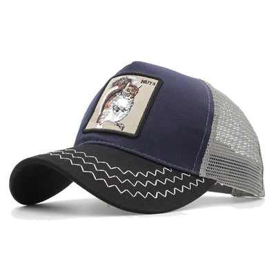 Men'S Baseball Caps Summer Shade Net Caps Personality Fashion Caps Tide - Carvan Mart