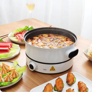 Multifunctional Household Small Electric Hot Pot Cooking Pot Electric Cooking Pot Plug - - Air Fryers - Carvan Mart