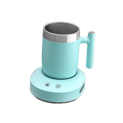 Cold Cup Iced Cup Portable Cold And Warm Cup Office Warm Cup - Light Blue 12V - Compact Blenders - Carvan Mart