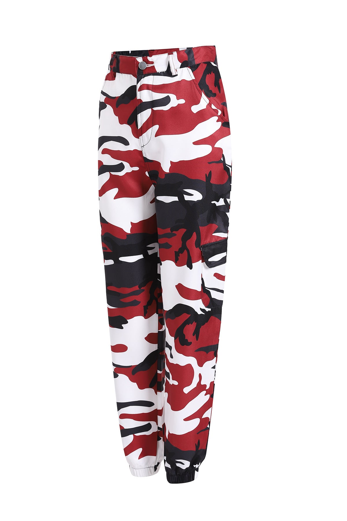 Durable Camouflage Denim Harem Pants - Stylish and Flexible Workwear - Carvan Mart