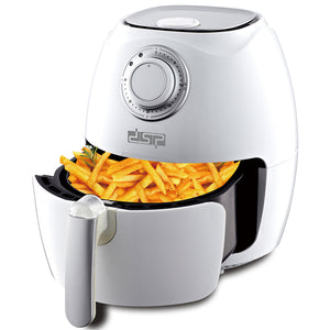 Multifunctional Electric Fryer Fries Machine Air Fryer - White EU - Air Fryers - Carvan Mart