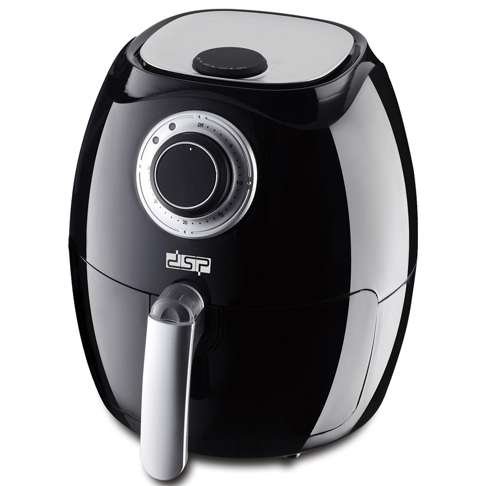 Multifunctional Electric Fryer Fries Machine Air Fryer - Black EU - Air Fryers - Carvan Mart