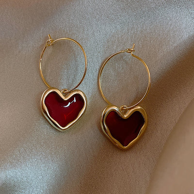 Versatile Heart Shape Earrings - Carvan Mart