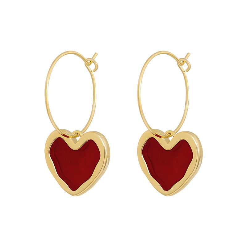 Versatile Heart Shape Earrings - Carvan Mart