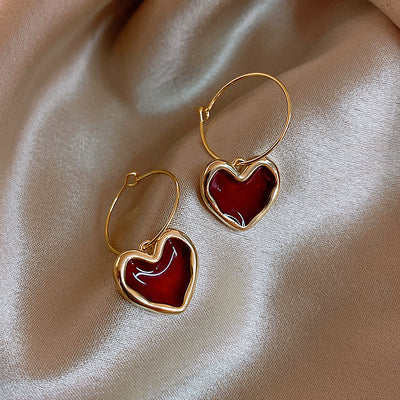 Versatile Heart Shape Earrings - - Earrings - Carvan Mart