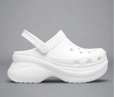 Women's Classic MEGA CRUSH Clogs Platform Shoes - White - Women's Sandals - Carvan Mart