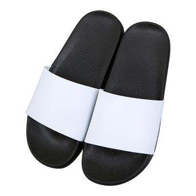 Shoes for Men Slippers Summer Home Slippers Men Black White Fashion Brand Men Shoes Non-slip Slides Men Luxury Designers Slides - Carvan Mart