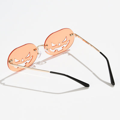 Personality Pumpkin Sunglasses For Men And Women - Carvan Mart