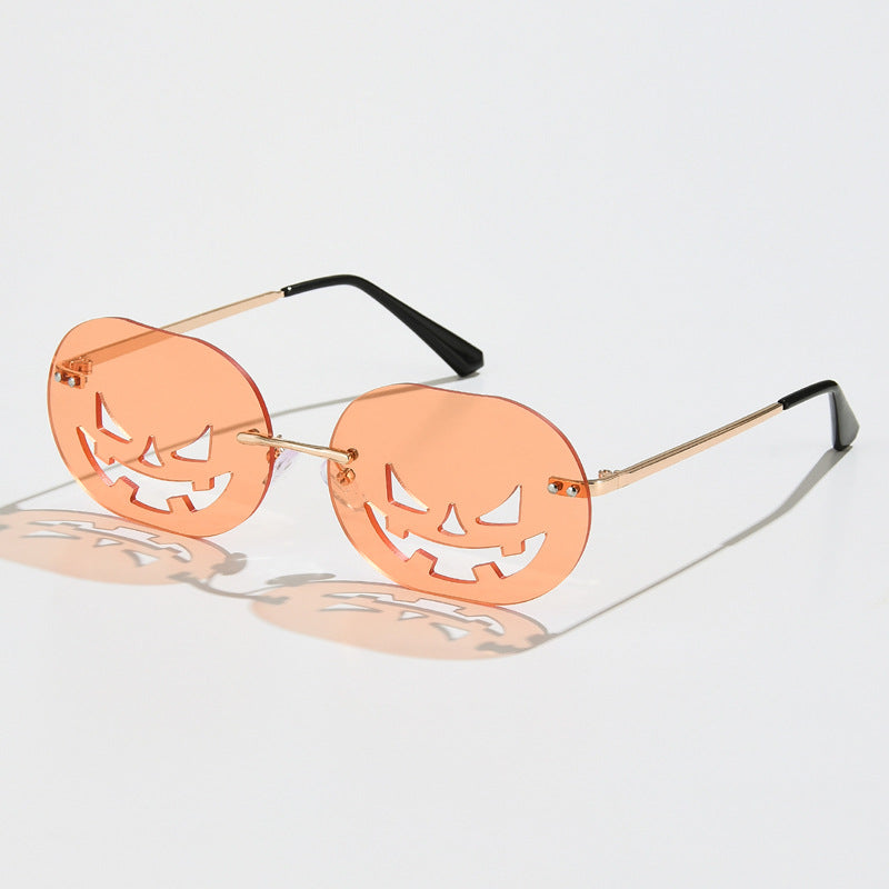 Personality Pumpkin Sunglasses For Men And Women - Carvan Mart