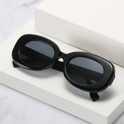 Sunglasses Women Oval Fashion Simple Sunglasses - Carvan Mart