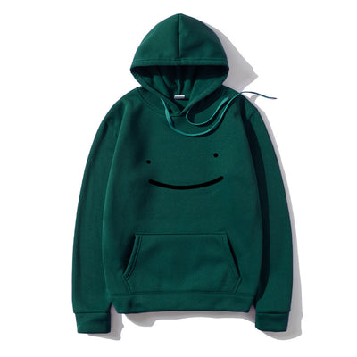 Women Couple Hoodies Sweatshirt Fleece Dream Merch Hoodie - Dark green H - Women Hoodies & Sweatshirts - Carvan Mart