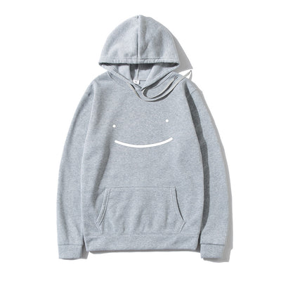 Women Couple Hoodies Sweatshirt Fleece Dream Merch Hoodie - Light grey B - Women Hoodies & Sweatshirts - Carvan Mart