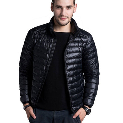 Winter Jacket for Men Jackets Duck Down Coat Outerwear Parka - - Men's Jackets & Coats - Carvan Mart