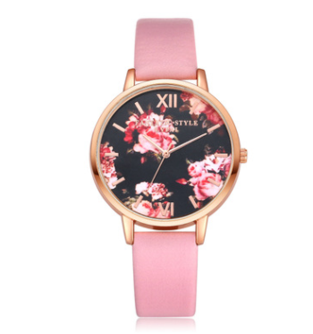 High Quality Fashion Leather Strap Rose Gold Women Watch Casual Love Heart Quartz Wrist Watch Women Dress Ladies Luxury Watches - Carvan Mart