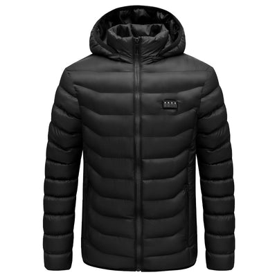 Winter Heated  Plus Size Jacket Electric Heated Clothing - Carvan Mart