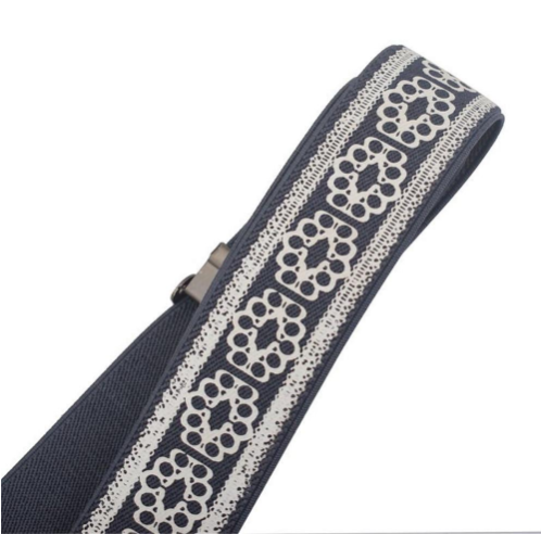 Creative Lazy Belt Fat Elastic Belt Men And Women Outdoor Sports Elastic Invisible Belt Vintage Print No Buckle Stretch Plus Belt - - Belts & Cummerbunds - Carvan Mart