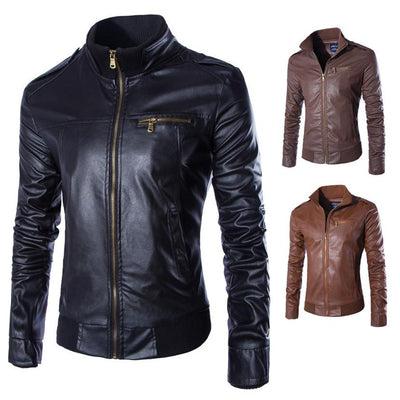 Motorcycle Leather Jackets - - Genuine Leather - Carvan Mart