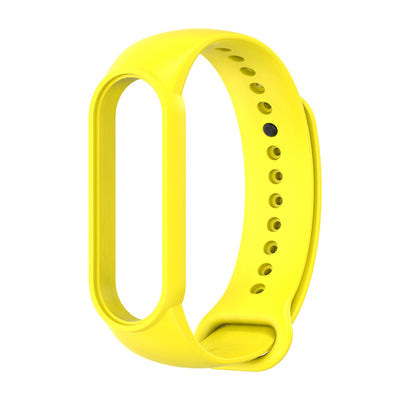 Suitable For Mi Bracelet 7 5643 Strap Silicone Replacement Belt - Yellow - Women's Watches - Carvan Mart