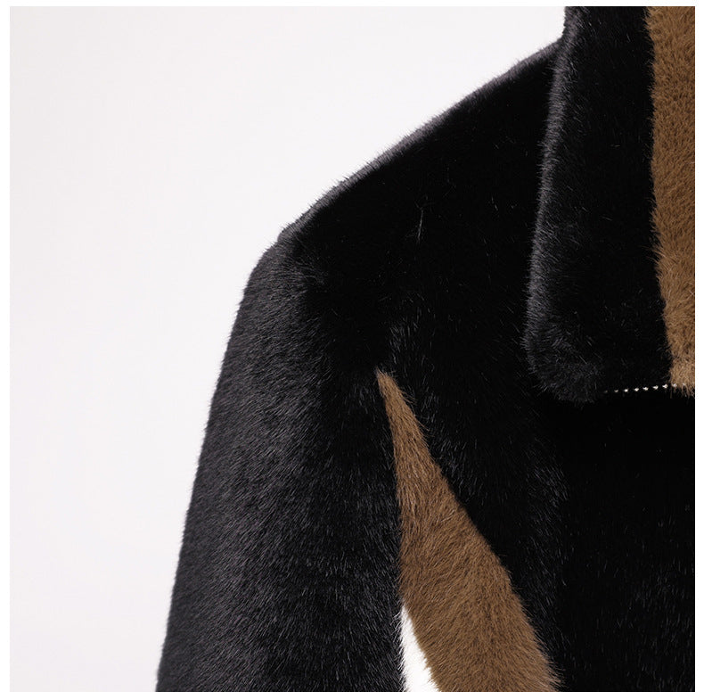 Winter Men's Warm Mink Fur Jacket Coat - - Men's Jackets & Coats - Carvan Mart