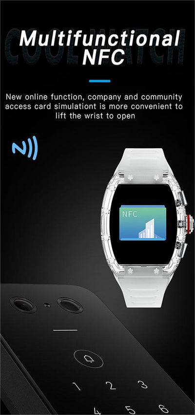 New Fashion YD5 Mechanical Smart Watch - Carvan Mart