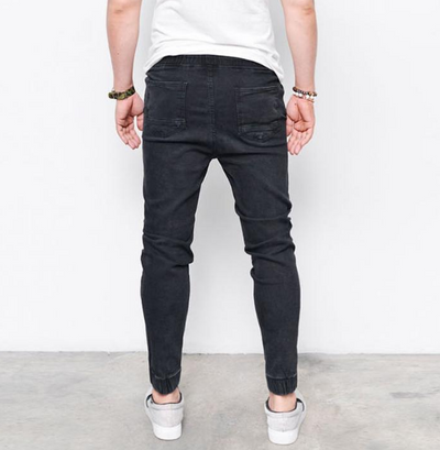 Men's Slim Fit Jogger Jeans - Stretch Denim Pants for Casual Wear - - Men's Jeans - Carvan Mart