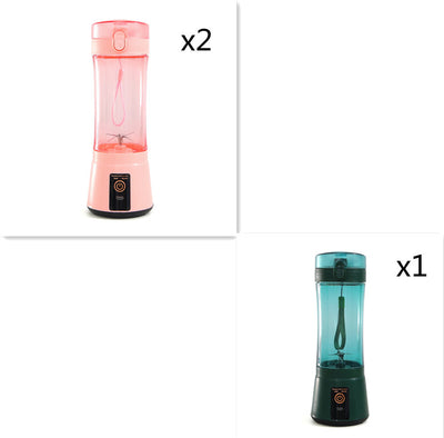 Portable Blender Portable Fruit Electric Juicing Cup Kitchen Gadgets - Set62 USB - Compact Blenders - Carvan Mart