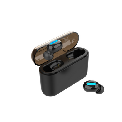Binaural Mini Bluetooth Headset - Carvan Mart Ltd