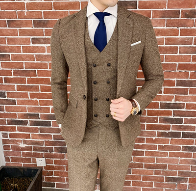 Carvan Classic Men's Three Piece Suit - Carvan Mart