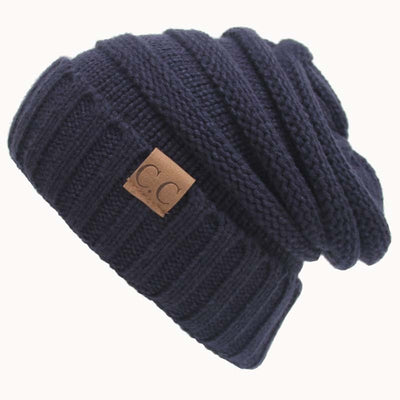 CC Beanies Winter Hats - Blue - Women's Hats & Caps - Carvan Mart