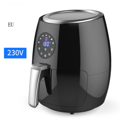 Smart Air Fryer without Oil Home Cooking - Black EU - Air Fryers - Carvan Mart