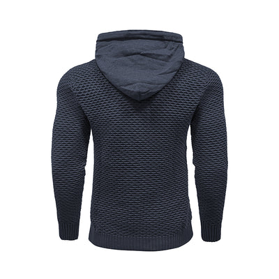 Men's Outdoor Sports Hoodies Solid Color Casual Hoodies - Carvan Mart