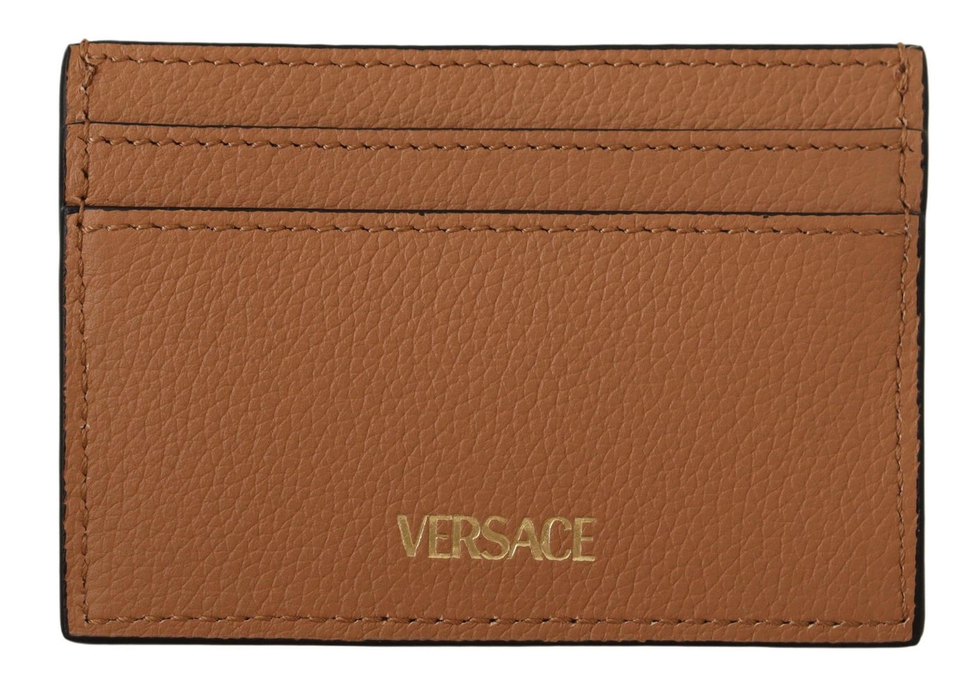 Versace Elegant Medusa Calf Leather Card Holder - - - Versace