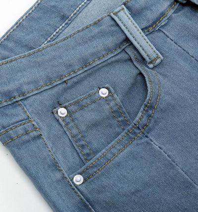 Women's Modern Jeans Denim Wide Leg Pants - Carvan Mart