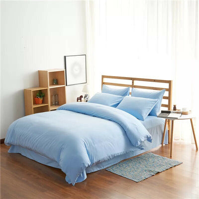 Bedding Set - Blue 2.0m - Bedding Sets - Carvan Mart