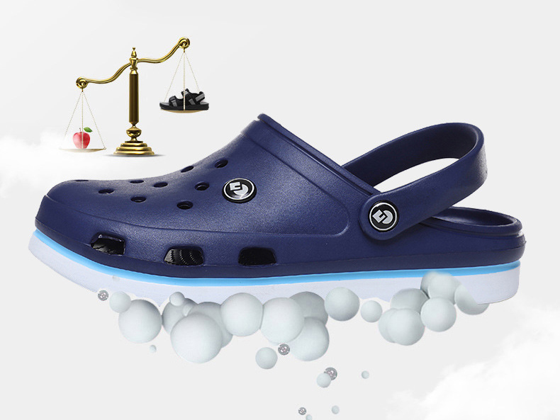 Men's Classic Clogs Hole Crocs Sandals - - Men's Sandals - Carvan Mart